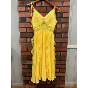 TRue Decadence Yellow Dress